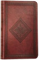 The Holy Bible: English Standard Version, Compact TruTone Edition (Chestnut Diamond Design, Red Letter)