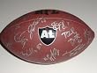 2011 Oakland Raiders Team Autographed Al Davis Commemorative Logo Football with 35 Signatures Total! Proof Photos of the Raiders Signing for Us.