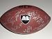 2011 Oakland Raiders Team Autographed Al Davis Commemorative Logo Football with 35 Signatures Total! Proof Photos of the Raiders Signing for Us.
