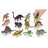 12 piece Large Assorted Dinosaurs - Toys 5-7 Larger Size Dinosaur Figures - each is individually sealed!