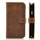 Brown Retro Wallet Style Vintage Leather Flip Stand Case with Credit Card / ID Slots for Samsung Galaxy S3 III i9300 (Android)