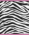 Zebra Print Favor Bags, 8ct