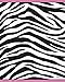 Pink Zebra Passion Plastic Loot Bags | 11
