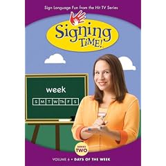 Signing Time! Season 2 Volume 6: Days of the Week 6