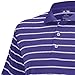 adidas Golf Men's Classic 2 Color Stripe Polo Shirt, Night Flash/White, XX-Large