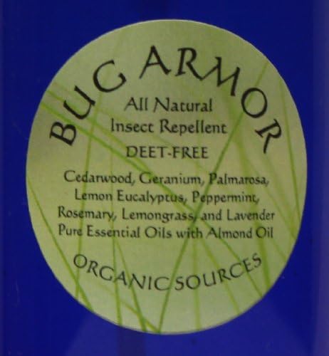 BUG ARMOR Natural Insect Repellent - Essential Oil Synergy - DIFFUSE or DILUTE for SPRAY