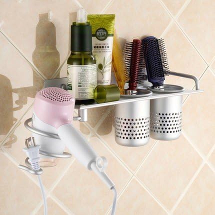Creative And Multi-Function Bath /Cosmetic Organizer/Toothbrush/Toothpast/Razor/Comb/Pen Holder bathroom shelf, bathroom storage ,hair dryer stand