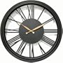 Infinity Instruments Indoor/Outdoor Metal Open Dial Clock