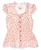 Ali & Kris "Bows Aflutter" Blouse & Tank Combo (Sizes 7 - 16) - pink, 16