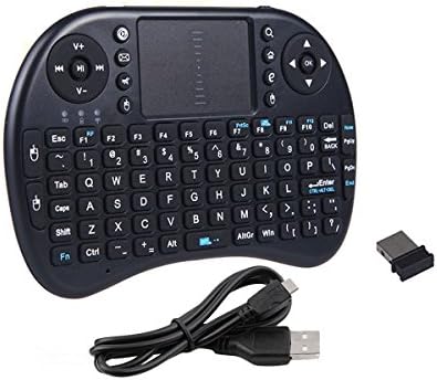 Tayun Mini 2.4G Wireless Keyboard with Multi Touchpad for PC, Pad, Google/ Android TV Box, Xbox360, PS3 etc