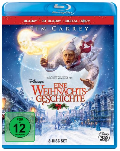 Produkt-Bild: Disneys Eine Weihnachtsgeschichte (Blu-ray 3D + Blu-ray + Digital Copy) [Blu-ray]