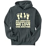 Hoodie Mens Dark Silver 