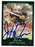 Jeff Francis Autographed/Hand Signed MLB Baseball Card (Colorado Rockies) 2004 Bowman #BDP121