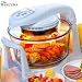Secura Digital Halogen Infrared Turbo Convection Countertop Oven, Deluxe Package w/Extender Ring;Tong;Cook Racks 798DH