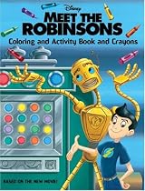 Meet the Robinsons: Coloring and Activity Book and Crayons