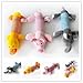 Pecute® Pet Puppy Plush Sound Squeaker Pig Sound Chew Squeaky Pig Elephant Duck Random Color