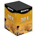 Sony Media DVD-R Movie Box - 10-pk.