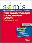 Concours �preuve Tests psychotechniques et raisonnement logique - Ecrit - Cat�gories A, B, C - Admis - L'essentiel en fiches