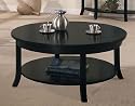 Coffee Table Contemporary Style Espresso Finish
