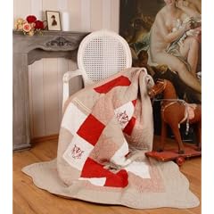 GIGANTISCHER BETT�BERWURF SHABBY CHIC VINTAGE STIL EDEL PALAZZO EXCLUSIV
