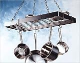 Rogar 2315 Rectangle with grid - Black/Chrome