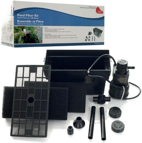 Beckett Small Underground Pond Pump Filter Kit 400 Gallons