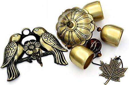 FENG SHUI Garden Bell Wind Chime Harmony Hanging Bird Lovers Lovers Copper Home Decor
