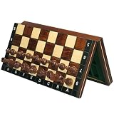 Magnetic Wooden Travel Chess Set
