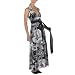Alice Temperley Floral Halter Georgette Dress - Pink