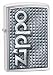Zippo 3D Abstract 1 Lighter (Silver, 5 1/2x3 1/2-Cm)