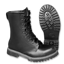 Original Mil-Tec Springerstiefel PARA mit Stahlkappe