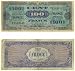 France: Allied Military Currency 1944 100 Francs Second Issue, Pick 123c. picture