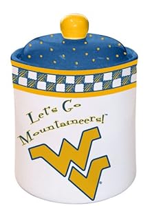 West Virginia Gameday Cookie Jar