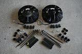 2x 7 Radiator Fans+Mounting Kits Slim Universal MR2