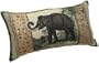 Brentwood Knife Edge Tapestry Pillow, 13 by 24-Inch, Elephant Imperial
