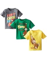Curious George Boys' Boys Assorted Tee 3-Pack No 1