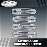 1999-2004 Jeep Grand Cherokee Chrome Door Handle Covers (4dr w o passenger keyhole) 