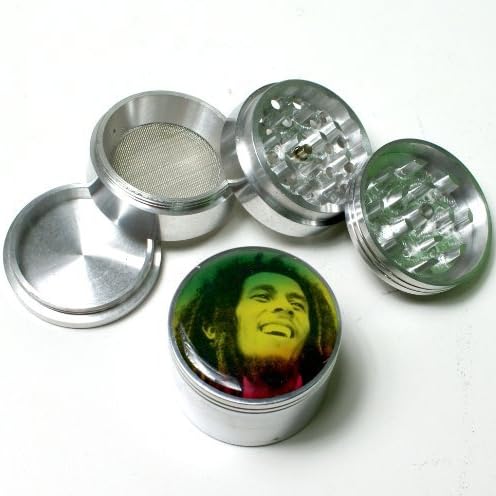 #6 BoB Marley2" Diameter ,4 Parts, alumium herb tobacco grinder,
