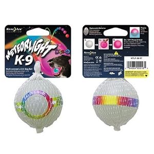 Nite Ize Meteorlight LED Pet Ball - Blue reviews images