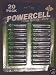 20 Powercell AAA Batteries