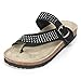 WHITE MOUNTAIN 'COASTER' Women's Leather Sandal