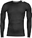 adidas Mens ClimaLite Base TechFit Long Sleeve Under Shirt Medium Black