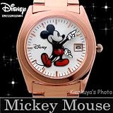  Disney/ディズニー ミッキーマウス 腕時計D91132RGDWH