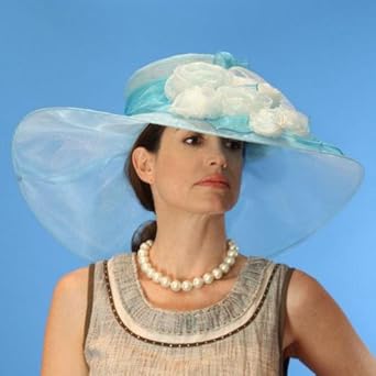Raquel 's Day At The Races Organza Hat
