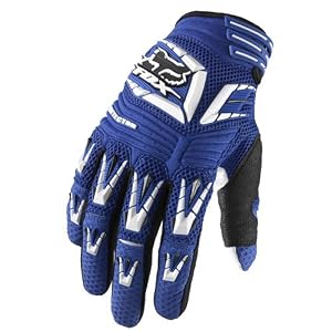 Fox Racing Youth Pawtector Gloves - 2009 - Youth Medium/Blue