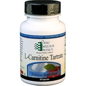 Click here to buy Ortho Molecular L-Carnitine (as L-Tartrate) 500mg - 120 Capsules by Ortho Molecular.