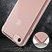 iPhone 7 Case, LK [Air Hybrid] Ultra Slim Shockproof [Crystal Clear] Back Protective Case + TPU Bumper Cover for Apple iPhone 7 (Rose Clear)
