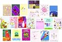 Fun Variety pack 20 mixed birthday & greeting cards