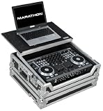 Marathon Flight Road Case MA-VMS4LT Case To Hold 1 X American Audio Vms4 Music Controller with Laptop Shelf