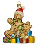 Waterford ® Holiday Heirlooms, Christmas Wonders Gingerbread, 5 Inches, Christmas Ornament